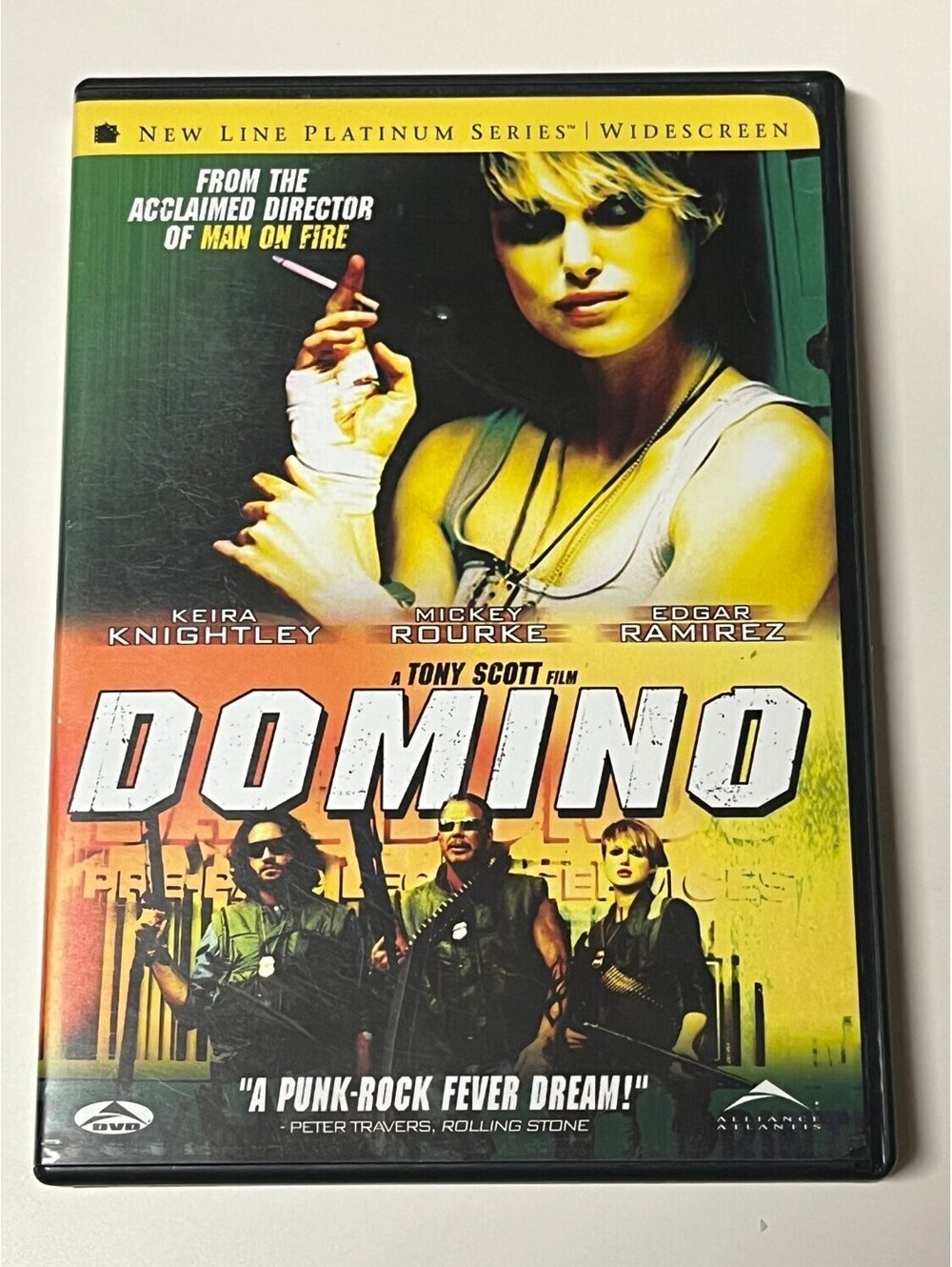 Domino DVD Series Keira Knightley 2005 Action & Region 1 Tony Scott